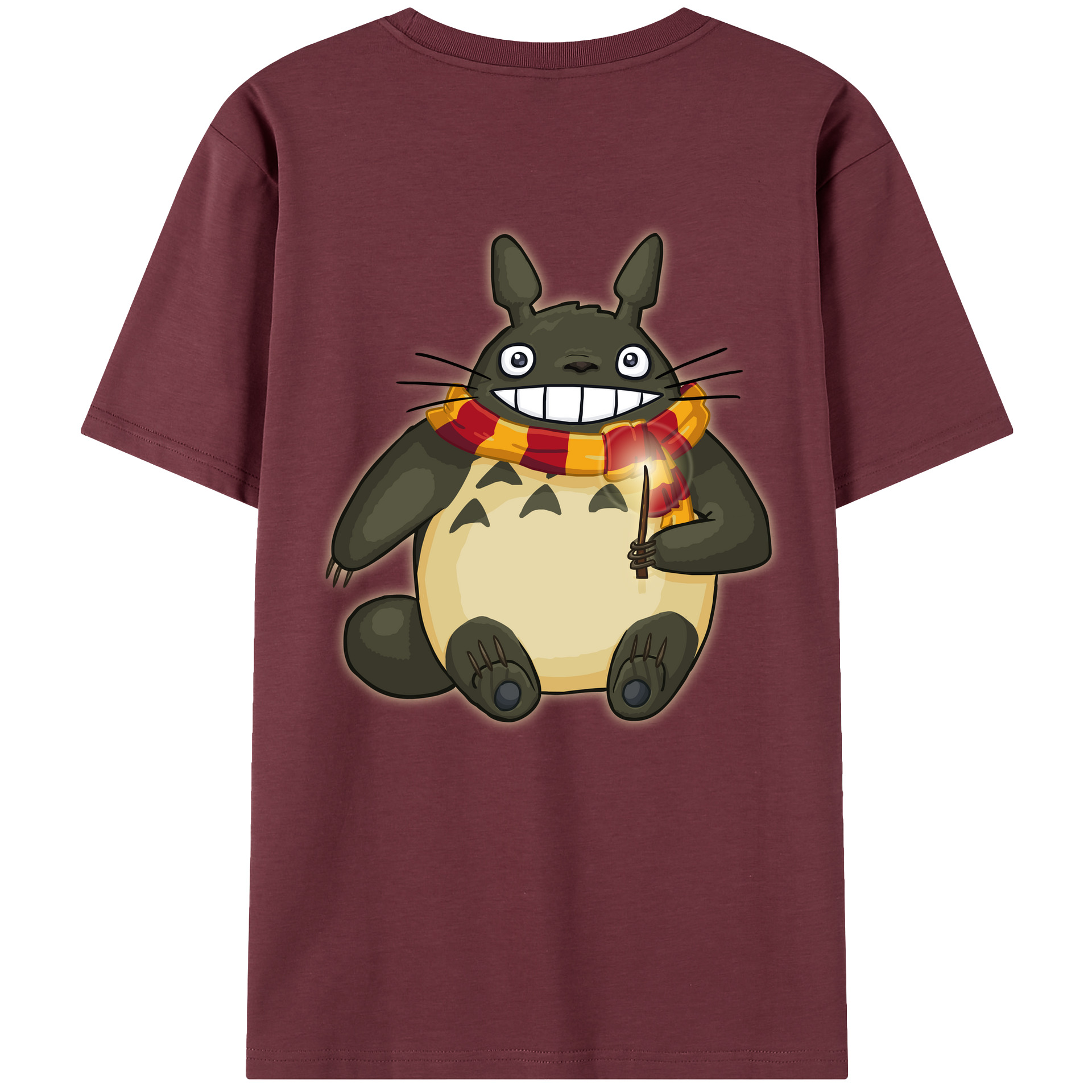 （画像用） となりのトトロ 草壁メイ 草壁サツキ My Neighbor Totoro Satsuki Kusakabe Mei Kusakabe 綿100％半袖Tシャツ（背面プリント）
